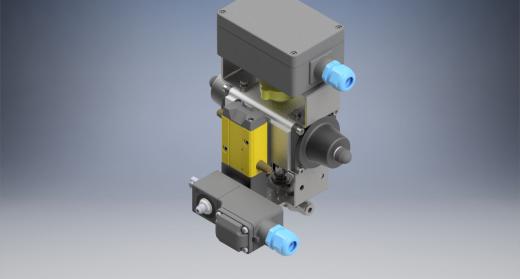 带气动执行器和3-2通阀的2通球阀缩略图